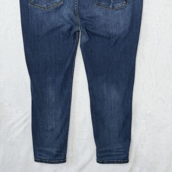 Judy Blue 15/32 (34x26) Relaxed Fit Blue Denim Stretch Jeans Mid Rise JB82102DK - Picture 8 of 15